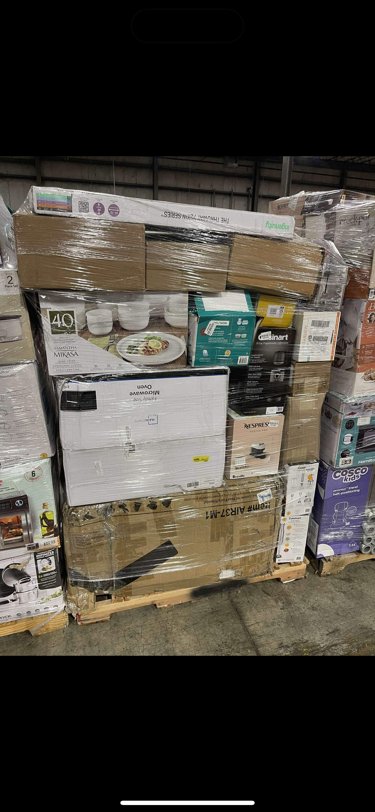 Mixed Retailer Pallets