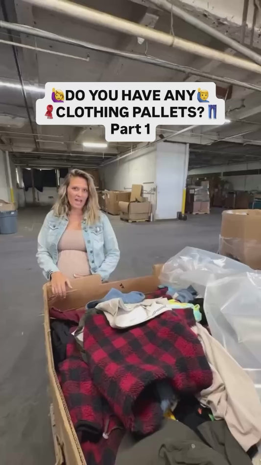 Loose Clothing Pallet 650 Pieces